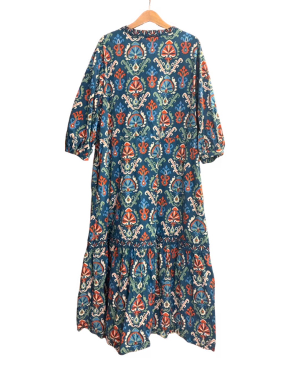 Printfresh Eclectic Ikat - Abigail Dress - Navy - Picture 4 of 7
